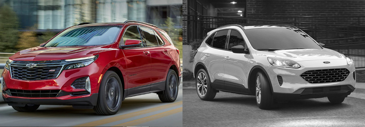 2022 Chevrolet Equinox vs 2022 Ford Escape | Oakland Area