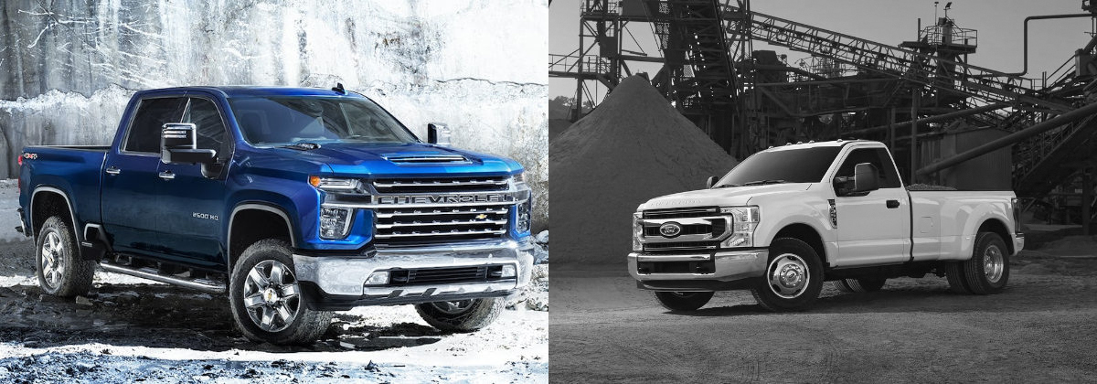 2022 Chevrolet Silverado HD vs 2022 Super Duty | Oakland Area