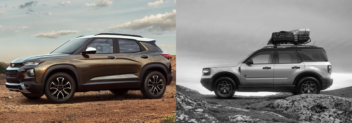 2022 Chevrolet Trailblazer vs 2022 Ford Bronco Sport | Oakland Area