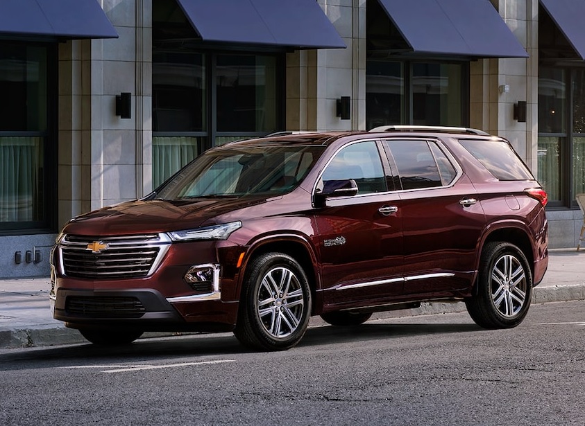 San Leandro CA - 2022 Chevrolet Traverse's Exterior