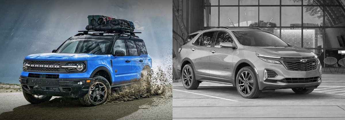 Compare 2022 Ford Bronco Sport vs 2022 Chevrolet Equinox