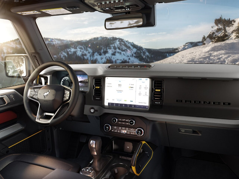 Bastrop TX - 2022 Ford Bronco's Interior