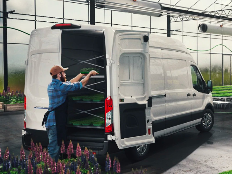 Napa CA - 2022 Ford E-Transit's Exterior