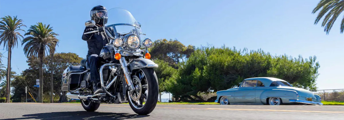 The 2022 Harley-Davidson® Road King® thrills riders near Bel Air MD