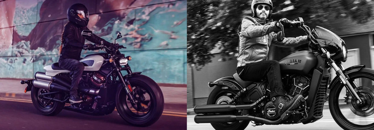 2022 Harley-Davidson® Sportster® S vs 2023 Indian Scout