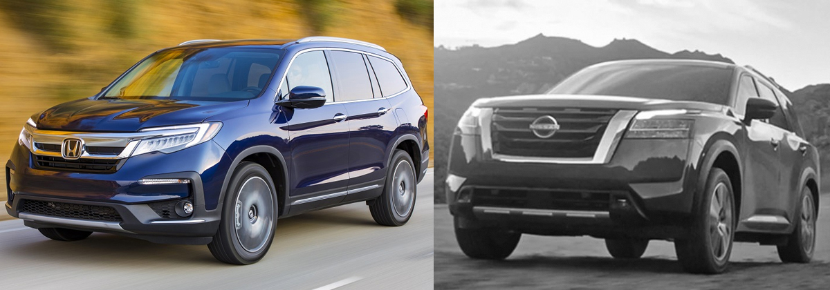 2022 Honda Pilot vs 2022 Nissan Pathfinder