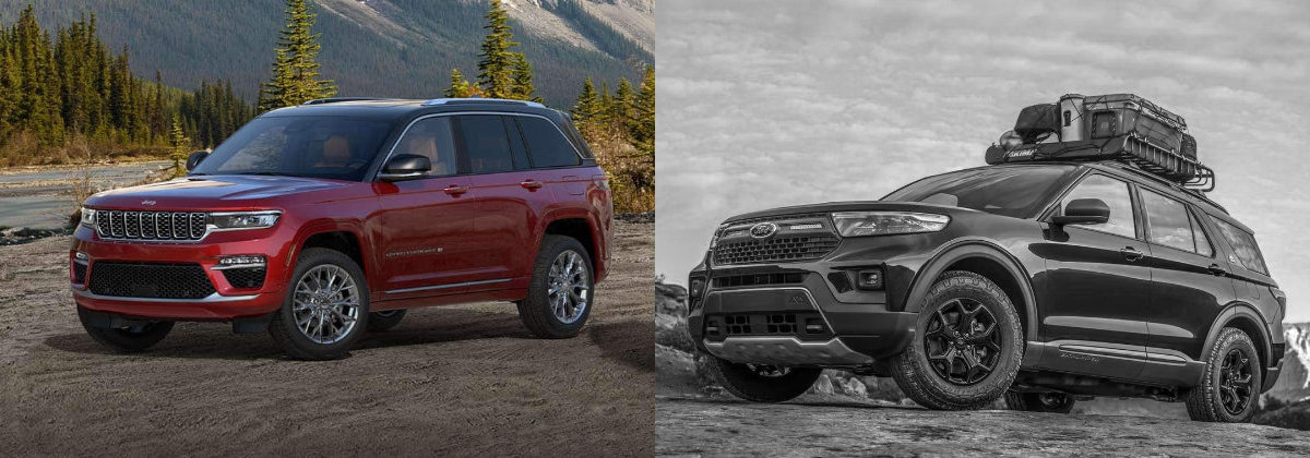 2022 Jeep Grand Cherokee vs 2022 Ford Explorer