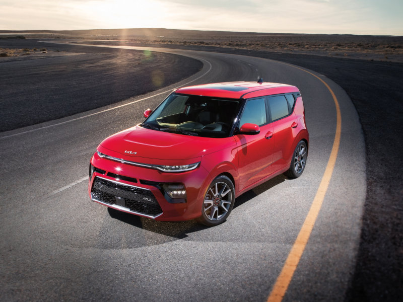 The 2022 Kia Soul shows a lot near Chillicothe OH