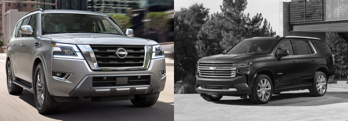 Nissan Armada vs Chevrolet Tahoe Comparison