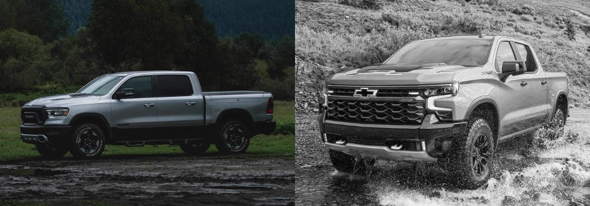 2024 Ram 1500 vs 2024 Chevrolet Silverado EV