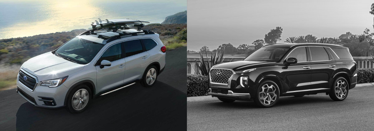 2022 Subaru Ascent vs 2022 Hyundai Palisade in Boulder CO