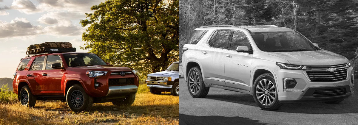 2022 Toyota 4Runner vs 2022 Chevrolet Traverse - Shreveport LA