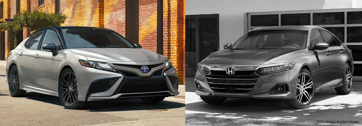 2022 Toyota Camry vs 2022 Honda Accord Comparison