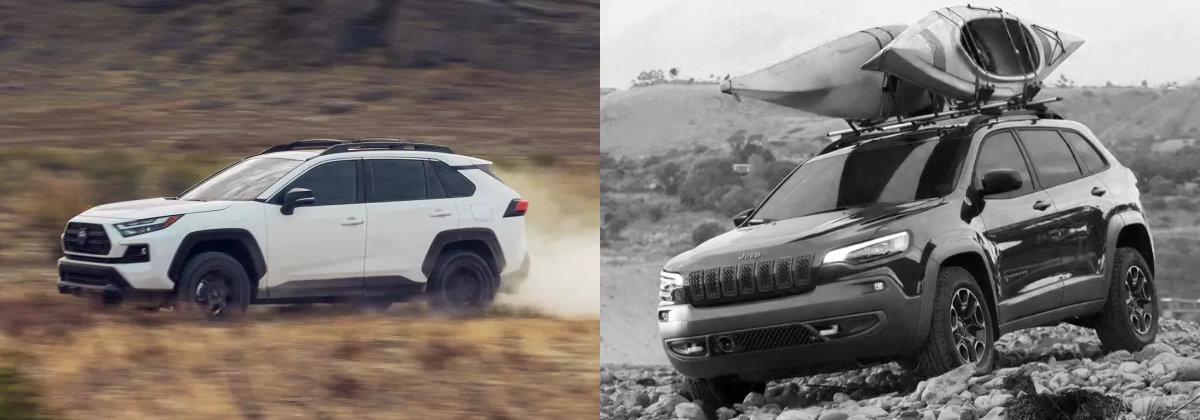 2022 Toyota RAV4 vs 2022 Jeep Cherokee