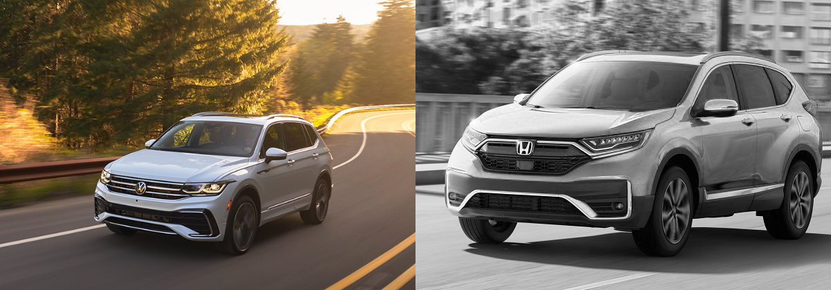 2022 Volkswagen Tiguan vs 2022 Honda CR-V - San Antonio