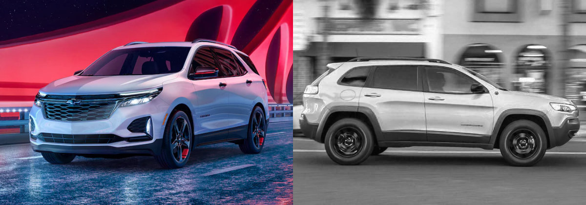 2023 Chevrolet Equinox vs 2023 Jeep Cherokee