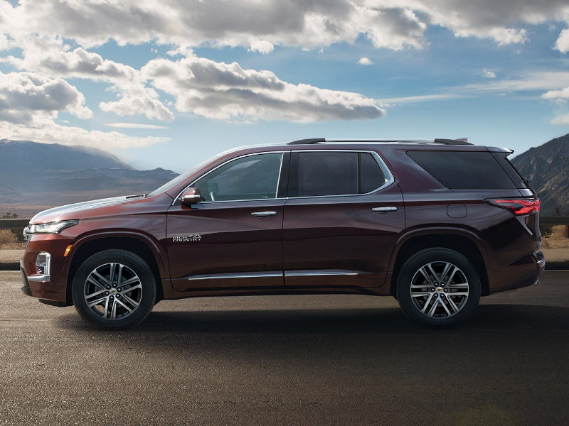 Step into luxury in a 2023 Chevrolet Traverse near Stoughton MA