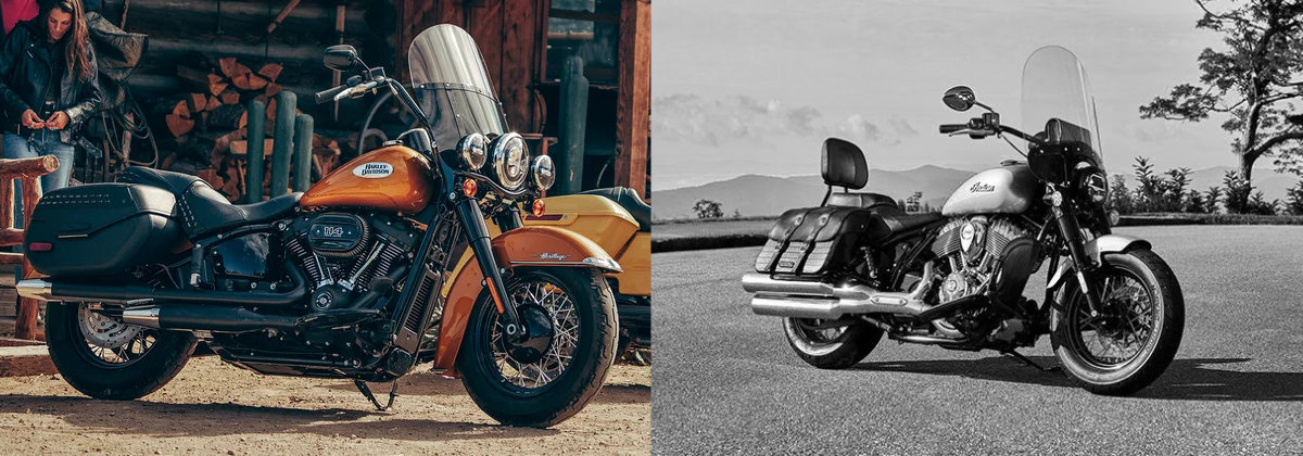 2023 Harley-Davidson® Heritage Classic vs 2023 Indian Chief