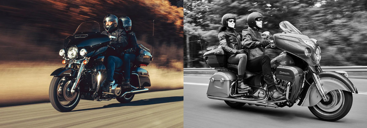 2023 Harley-Davidson® Ultra Limited® vs 2023 Indian Roadmaster