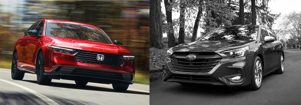 2023 Honda Accord vs 2023 Subaru Legacy