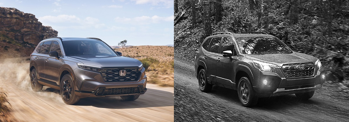 2023 Honda CR-V vs 2023 Subaru Forester