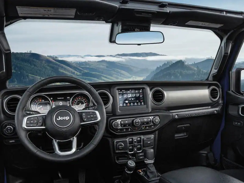 2023 Jeep® Wrangler Interior - Open Air Freedom & Style