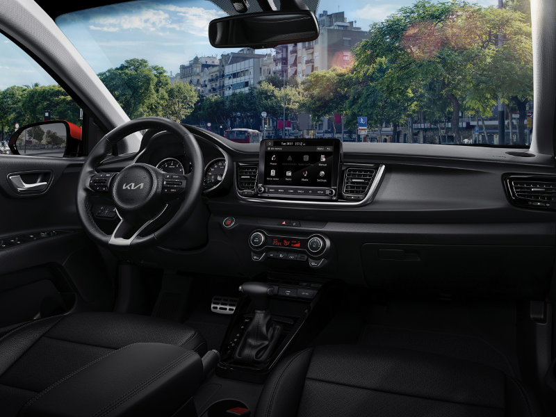Akron OH - 2023 Kia Rio's Interior Akron OH - 2023 Kia Rio's Interior