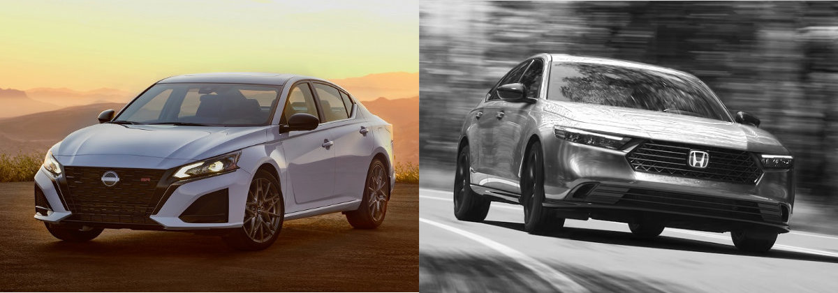 2023 Nissan Altima vs 2023 Honda Accord in San Antonio TX