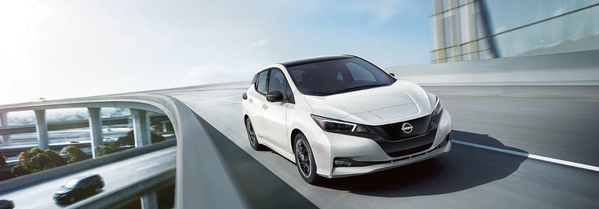 Explore the 2023 Nissan LEAF® in Clearwater FL