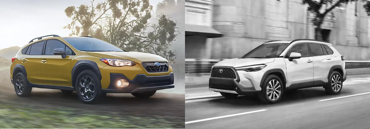 2023 Subaru Crosstrek vs 2023 Toyota Corolla Cross - Near Detroit ...