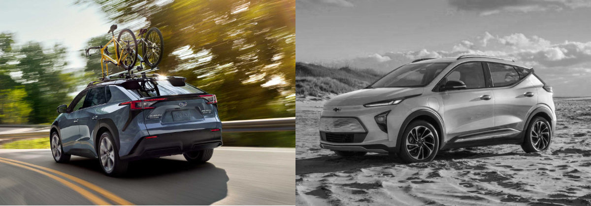 2023 Subaru Solterra vs 2023 Chevrolet Bolt EUV - Near Detroit