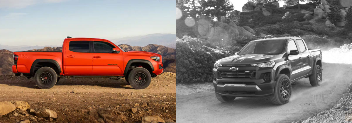 2023 Toyota Tacoma vs 2023 Chevrolet Colorado 2023 Toyota Tacoma vs 2023 Chevrolet Colorado