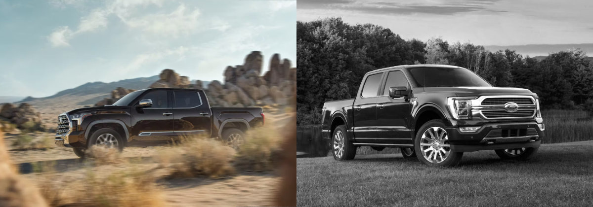 Compare 2023 Toyota Tundra vs 2023 Ford F-150