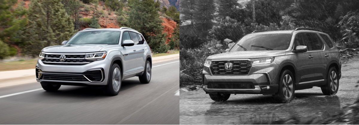 2023 Volkswagen Atlas vs 2023 Honda Pilot in San Antonio | Ancira 