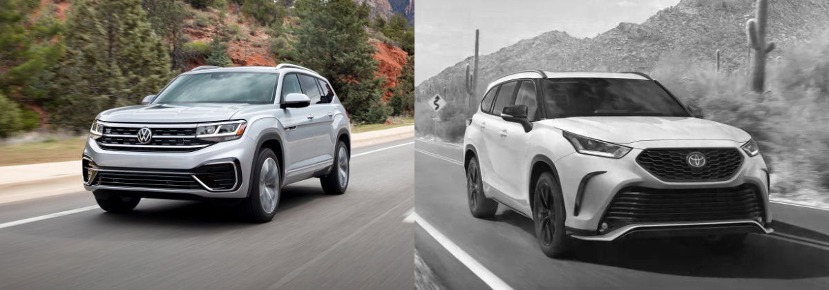 Compare 2023 Volkswagen Atlas vs 2023 Toyota Highlander Compare 2023 Volkswagen Atlas vs 2023 Toyota Highlander