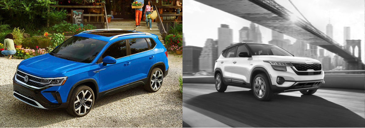 2023 Volkswagen Taos vs 2023 Kia Seltos
