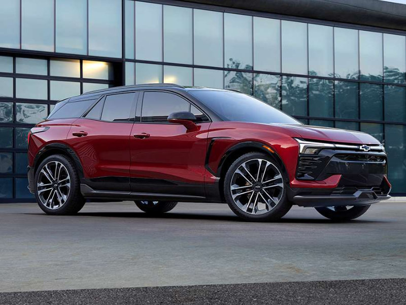 A 2024 Chevrolet Blazer EV has many trim choices near Hermitage PA