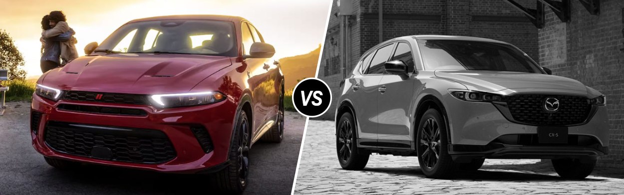 2024 Dodge Hornet vs 2024 Mazda CX-5 near Lewiston, ME