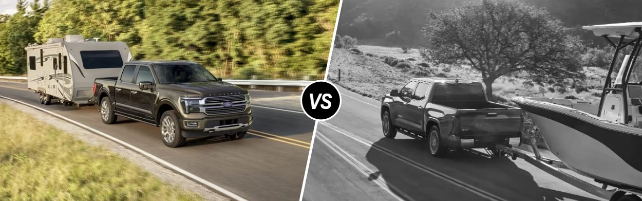 2024 Ford F-150 vs 2024 Toyota Tundra near Cedar Rapids, IA