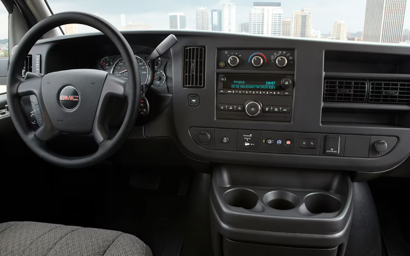 West Covina, CA - 2024 GMC Savana Cargo Van's Interior
