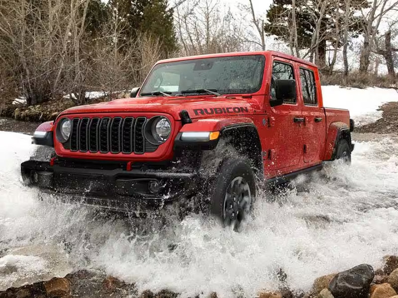 Learn about the powerful towing capacity of 2024 Jeep Gladiator near