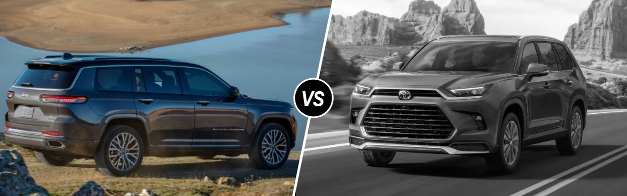 2024 Jeep Grand Cherokee L vs 2024 Toyota Grand Highlander near Lewiston, ME