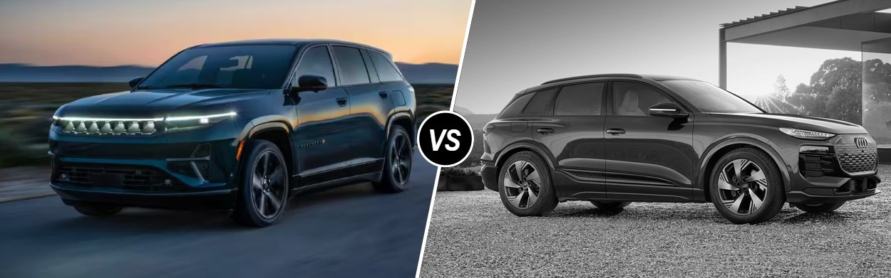 2024 Wagoneer S vs 2025 Audi Q6 e-tron in San Antonio, TX