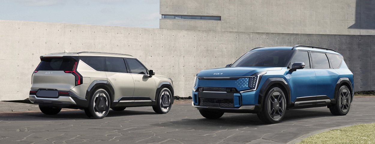 The all-new, all-electric Kia EV9r
