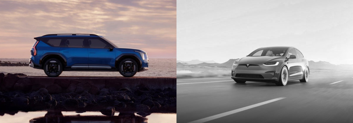 Kia EV9 vs Tesla Model X