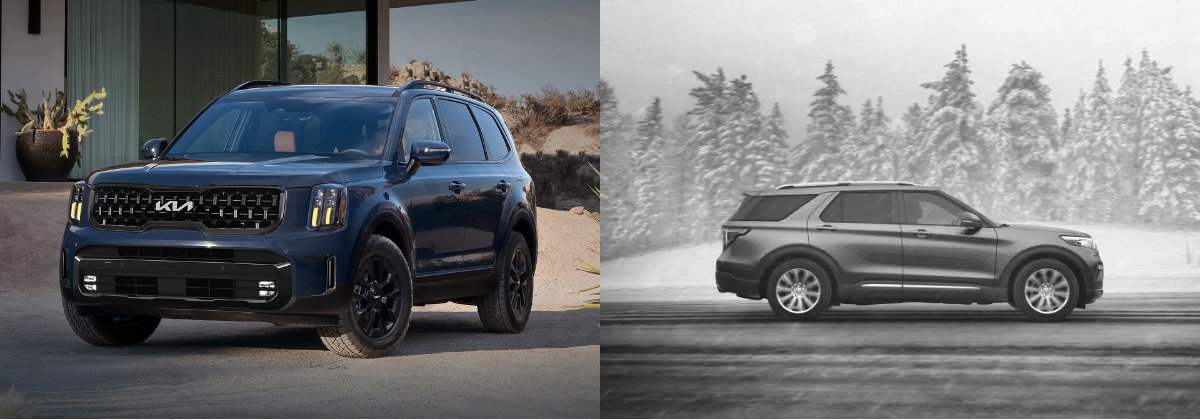 2024 Kia Telluride vs 2023 Ford Explorer