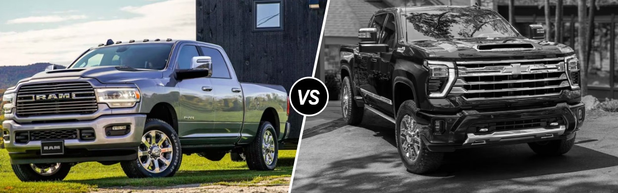 2024 RAM 2500 vs 2024 Chevrolet Silverado 2500 HD near Fort Collins, CO