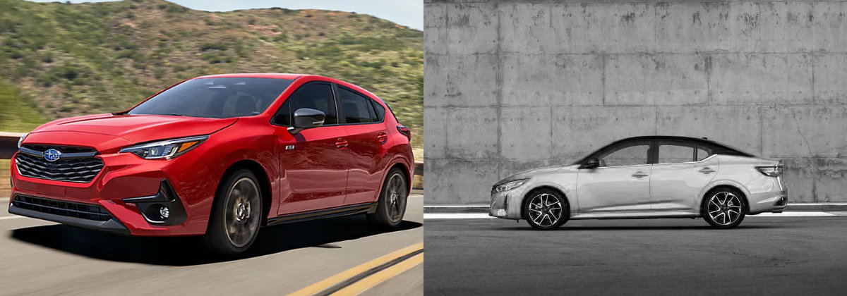 2024 Subaru Impreza vs 2024 Nissan Sentra
