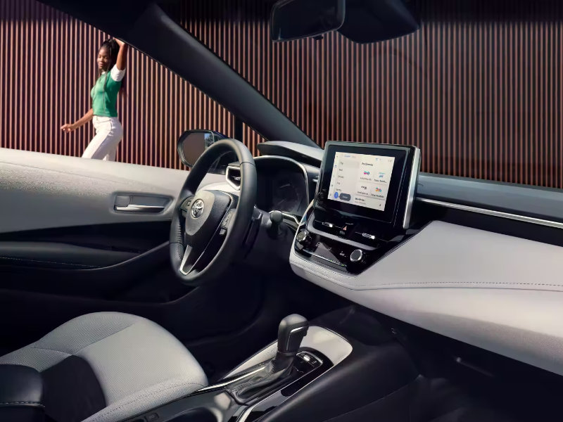 Providence RI - 2024 Toyota Corolla Hatchback's Interior Providence RI - 2024 Toyota Corolla Hatchback's Interior