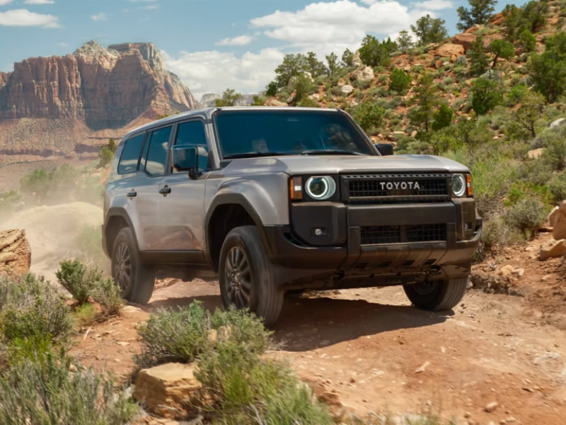 The 2024 Toyota Land Cruiser is built for adventure near Salem OH